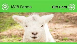 1818 Farms Gift Card ($50)