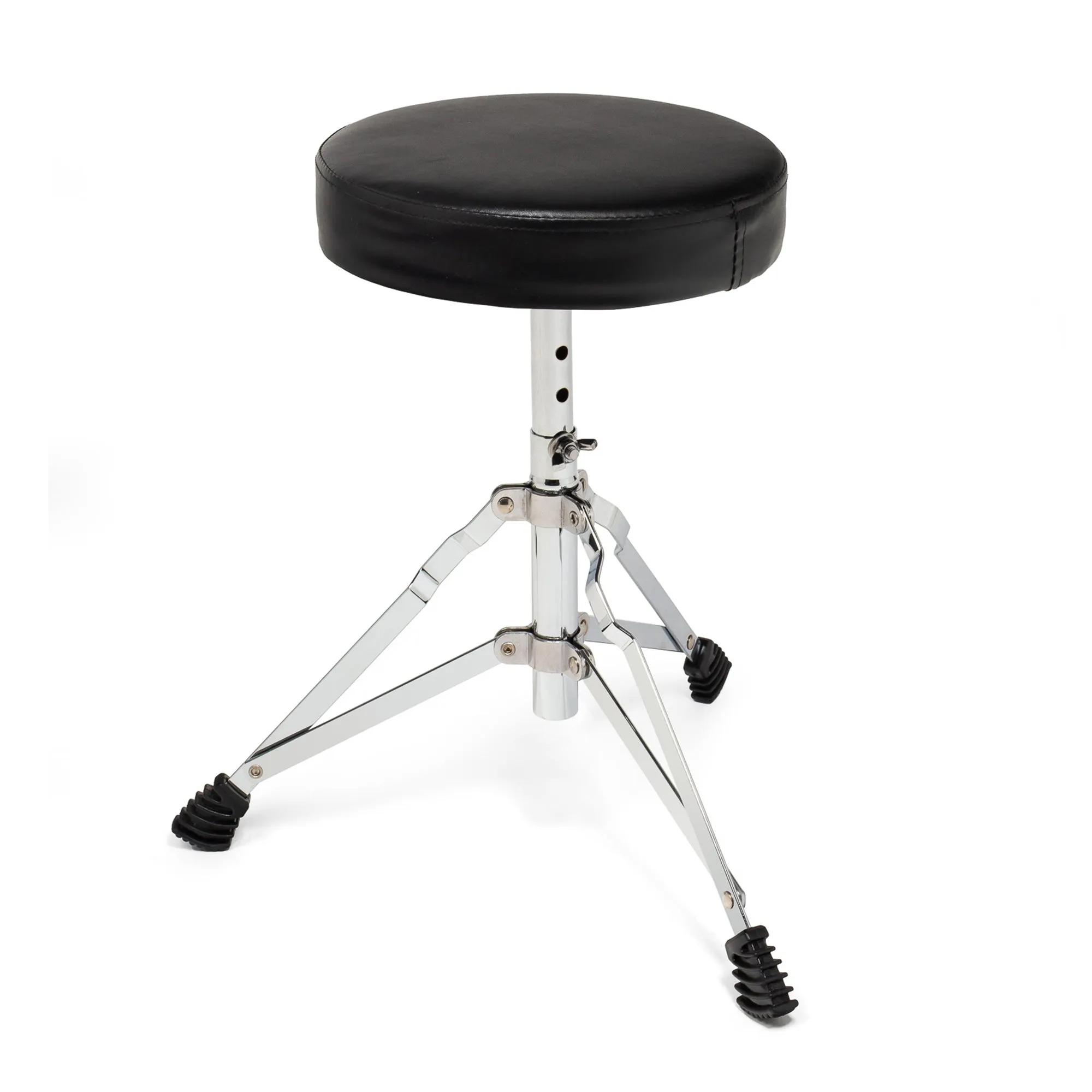 5-Piece Beginner Drum Set with Brass Cymbals