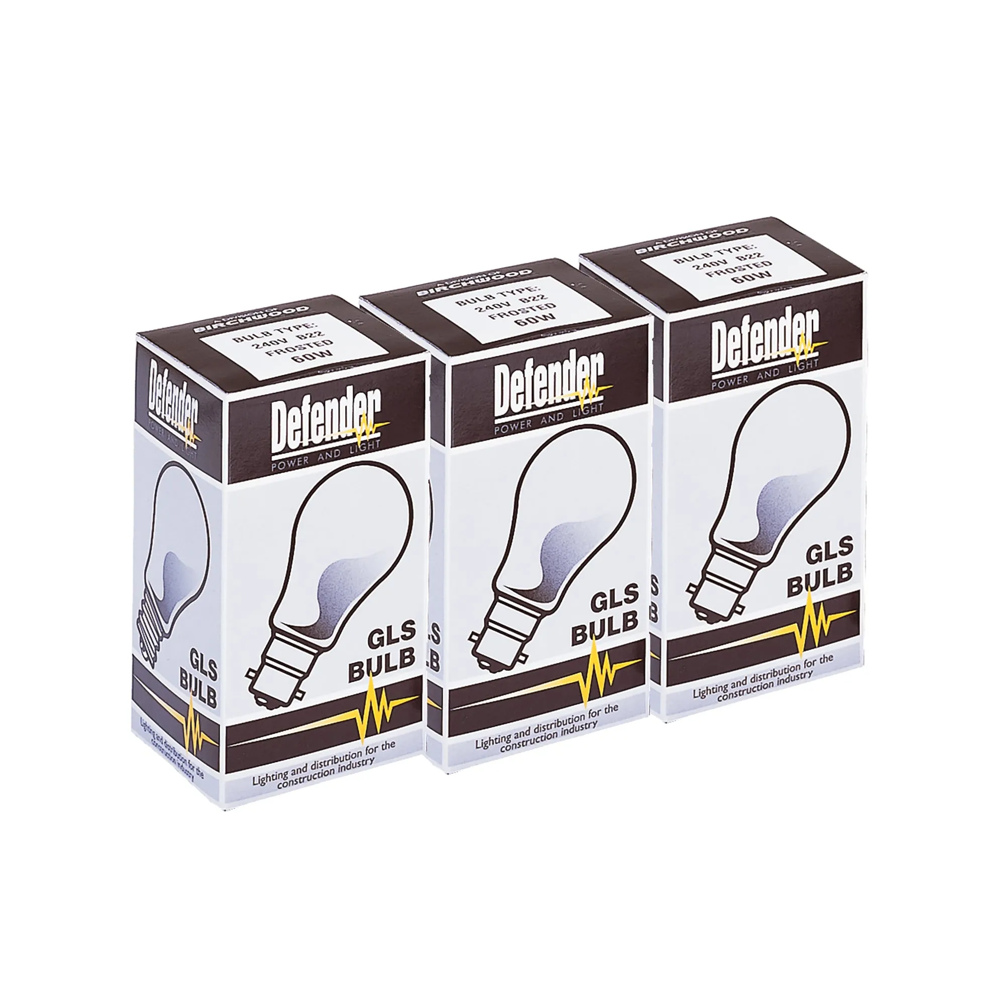 60W GLS Bulb BC (Box Of 100) 110V