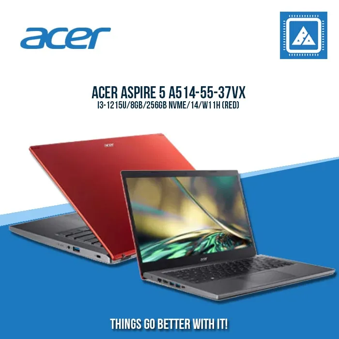 ACER ASPIRE 5 A514-55-37VX I3-1215U/8GB/256GB NVME | BEST FOR STUDENTS LAPTOP