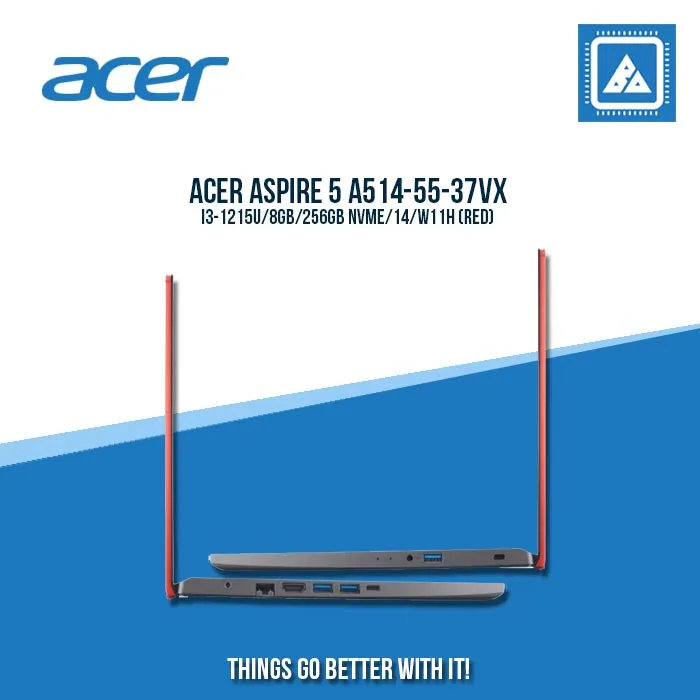 ACER ASPIRE 5 A514-55-37VX I3-1215U/8GB/256GB NVME | BEST FOR STUDENTS LAPTOP