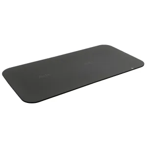 AIREX Corona Premium Exercise Mat for Yoga, Physical Therapy, Rehabilitation, Balance & Stability Exercises, Pilates, Aerobics 72" x 39", Charcoal