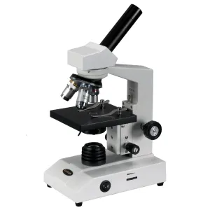 AmScope M400 Seriec Clinical Biological Monocular Compound Microscope 40X-800X Magnification