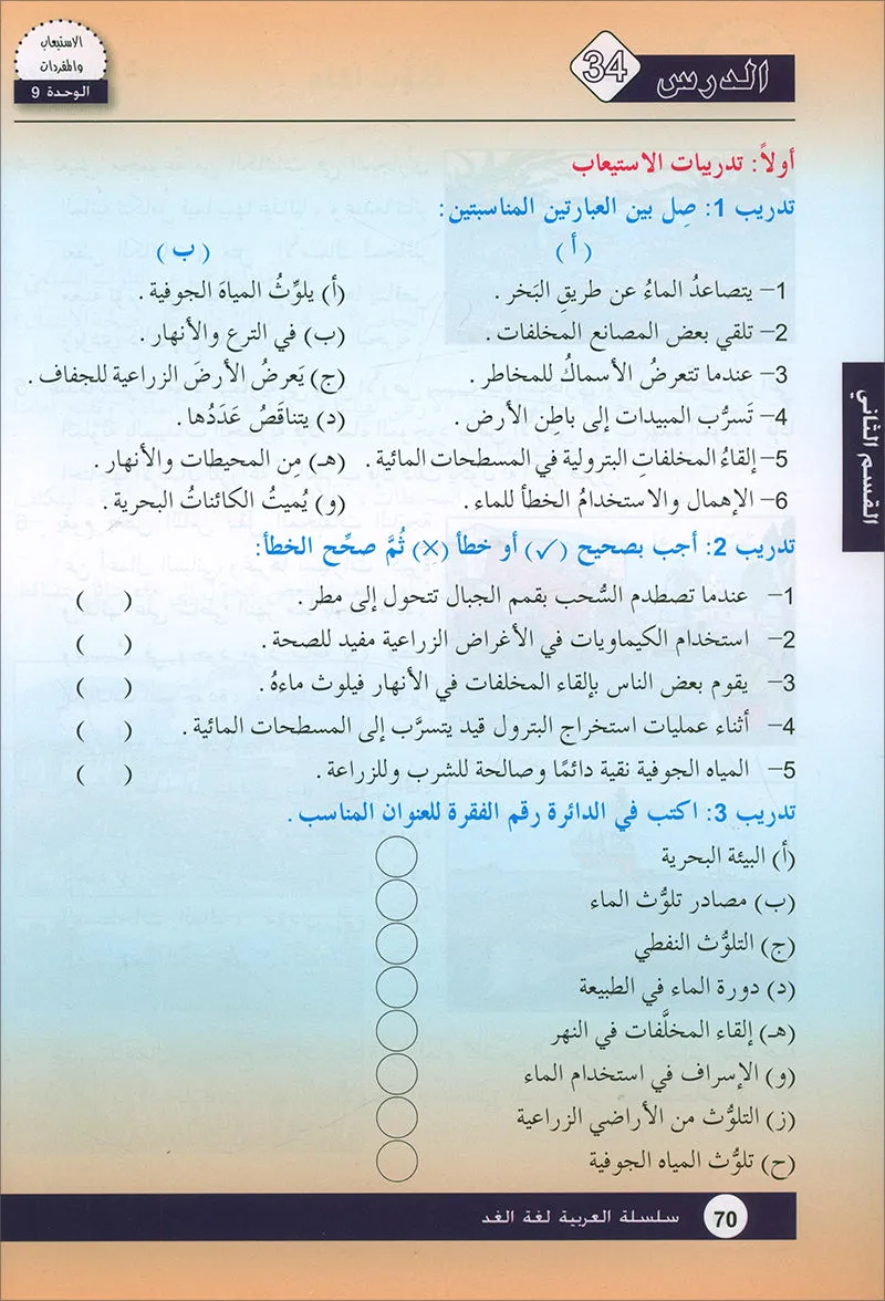 Arabic is the Language of Tomorrow for Non-Native Speakers: Textbook Level 6 العربية لغة الغد