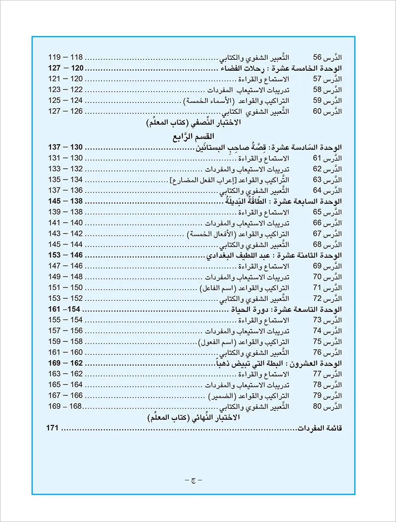 Arabic is the Language of Tomorrow for Non-Native Speakers: Textbook Level 6 العربية لغة الغد