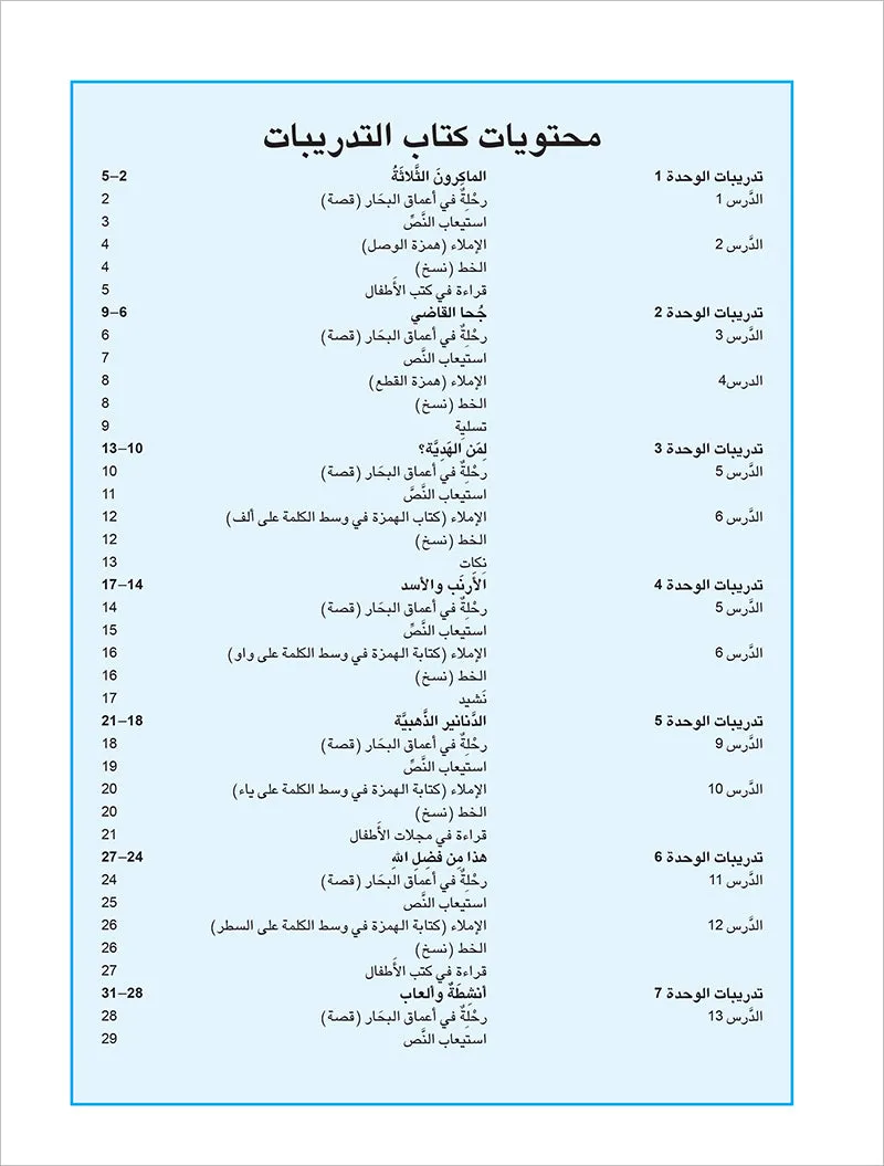 Arabic is the Language of Tomorrow for Non-Native Speakers: Workbook Level 6 العربية لغة الغد