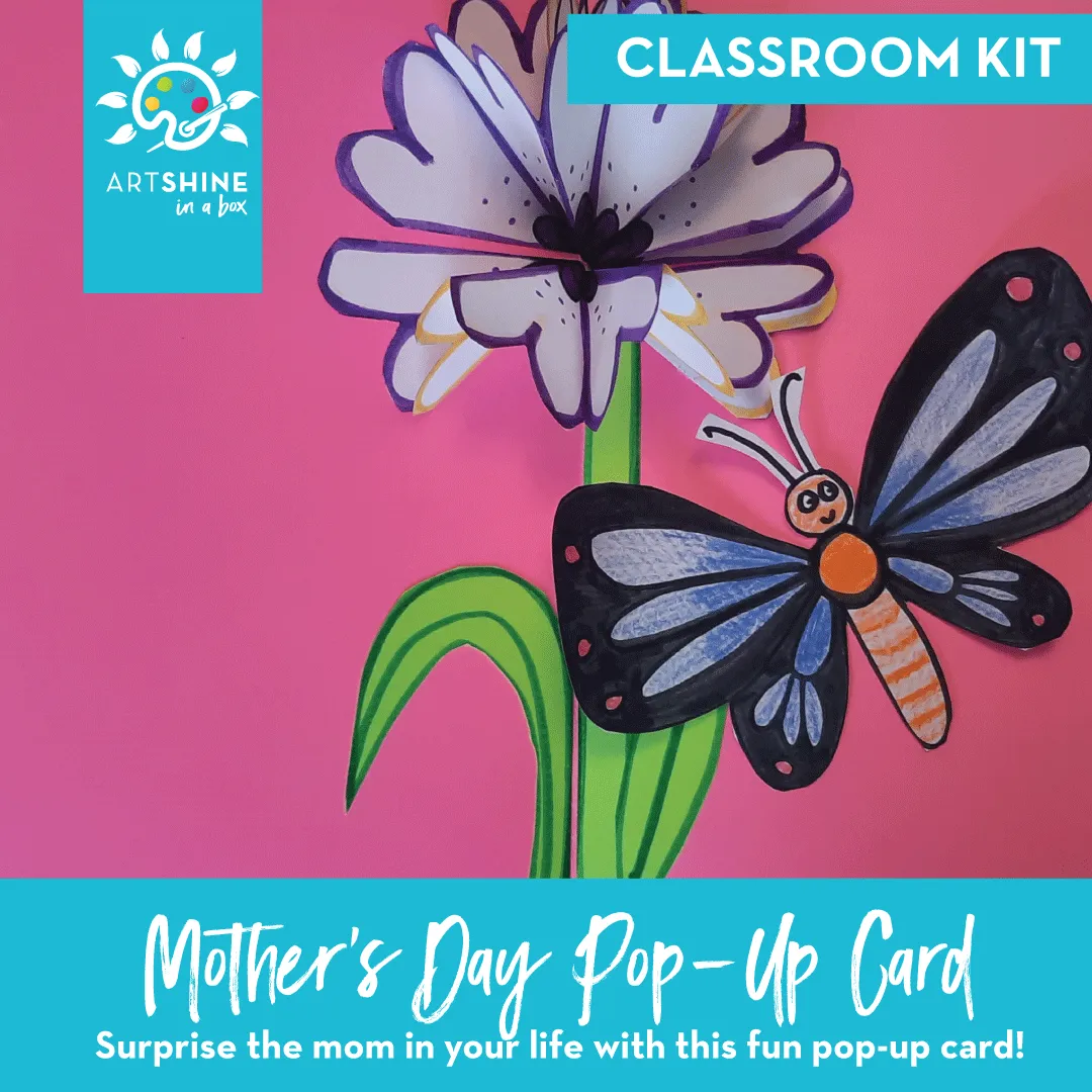 Art Kits   Video Tutorial | 3D Card Project | Pop-Up Flower Card (Classroom Kit)