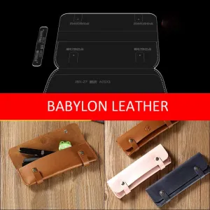BABYLON™ Leather Pencil Case Student Project Pattern JBX-27
