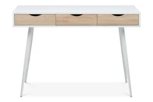Bea Office Desk | Oak | White