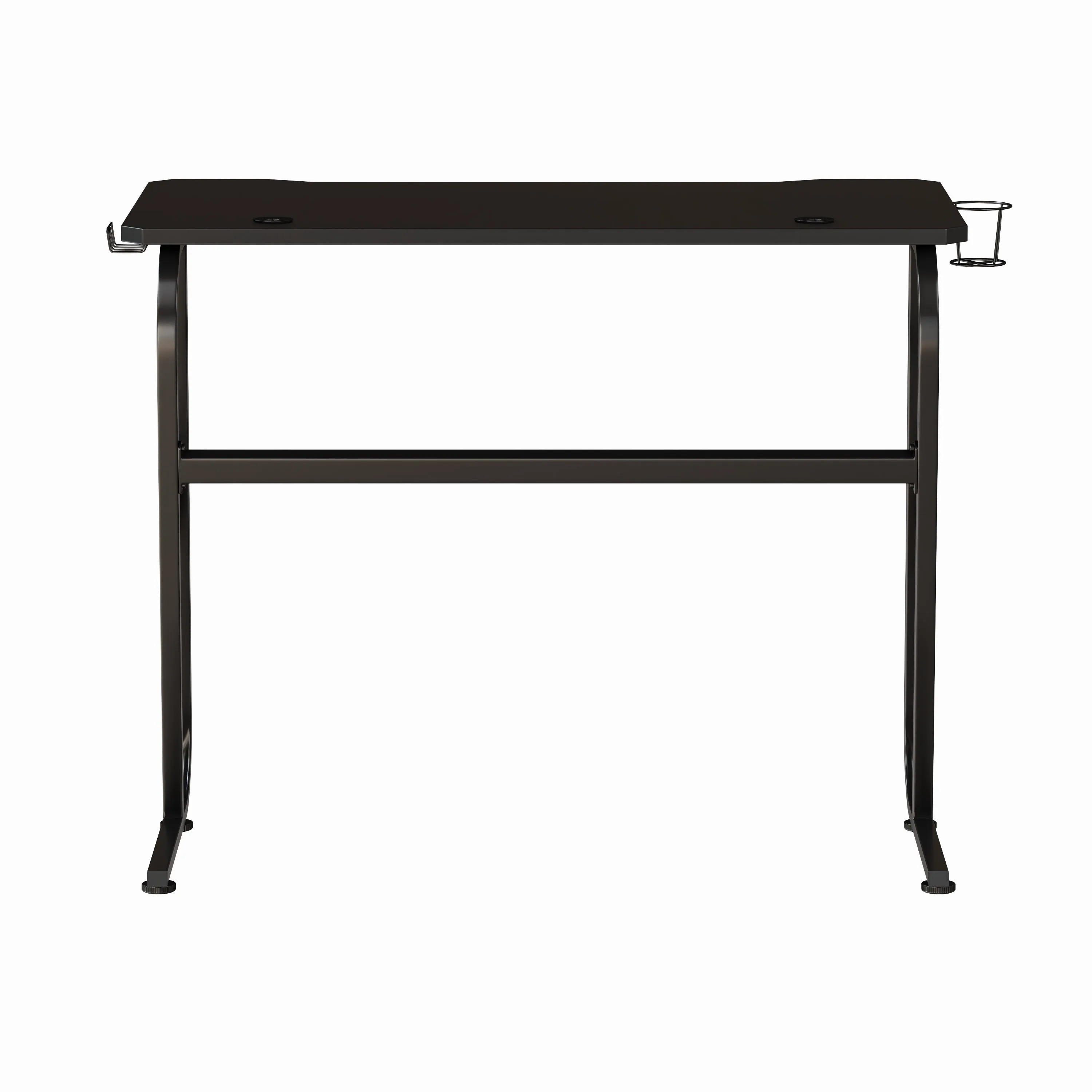 Black Gaming Desk-Cup Holder NAN-RS-G1030-BK-GG