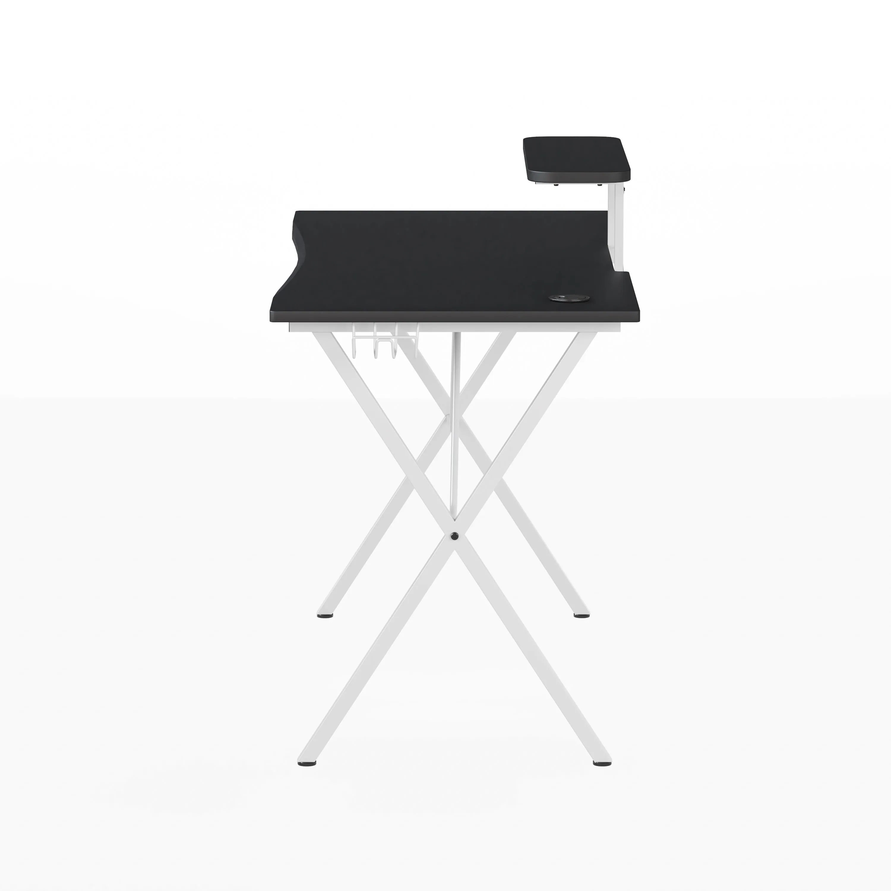 Black/Wh Platform Gaming Desk NAN-RS-G1031-BK-WH-GG