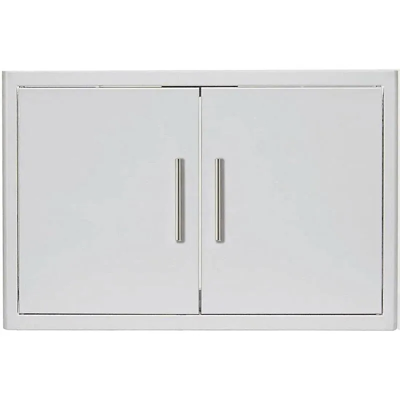 Blaze 40" Stainless Steel Soft Close Double Access Door w/ Paper Towel Holder