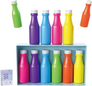 Bottle Game - Family Games - Bottle Color Challenge Game - Fun Family and Party for All Ages | Indoor and Outdoor Group Activity for Night, Adults and Kids