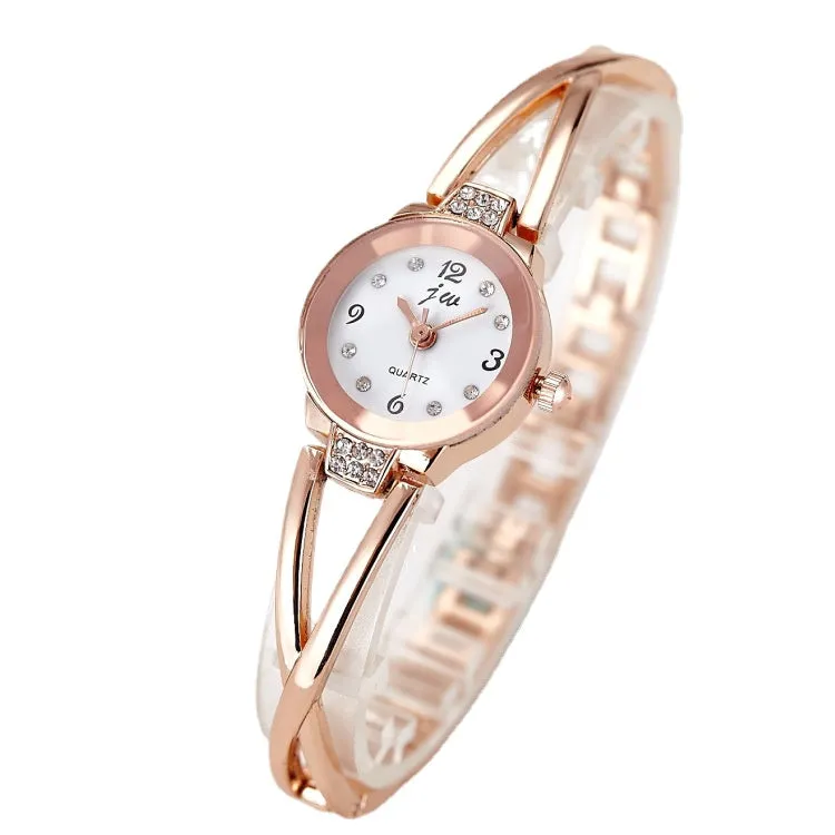 Brand Fashion Watch Women's Decorative Steel Belt Electronic Student Lady Bangle Watch