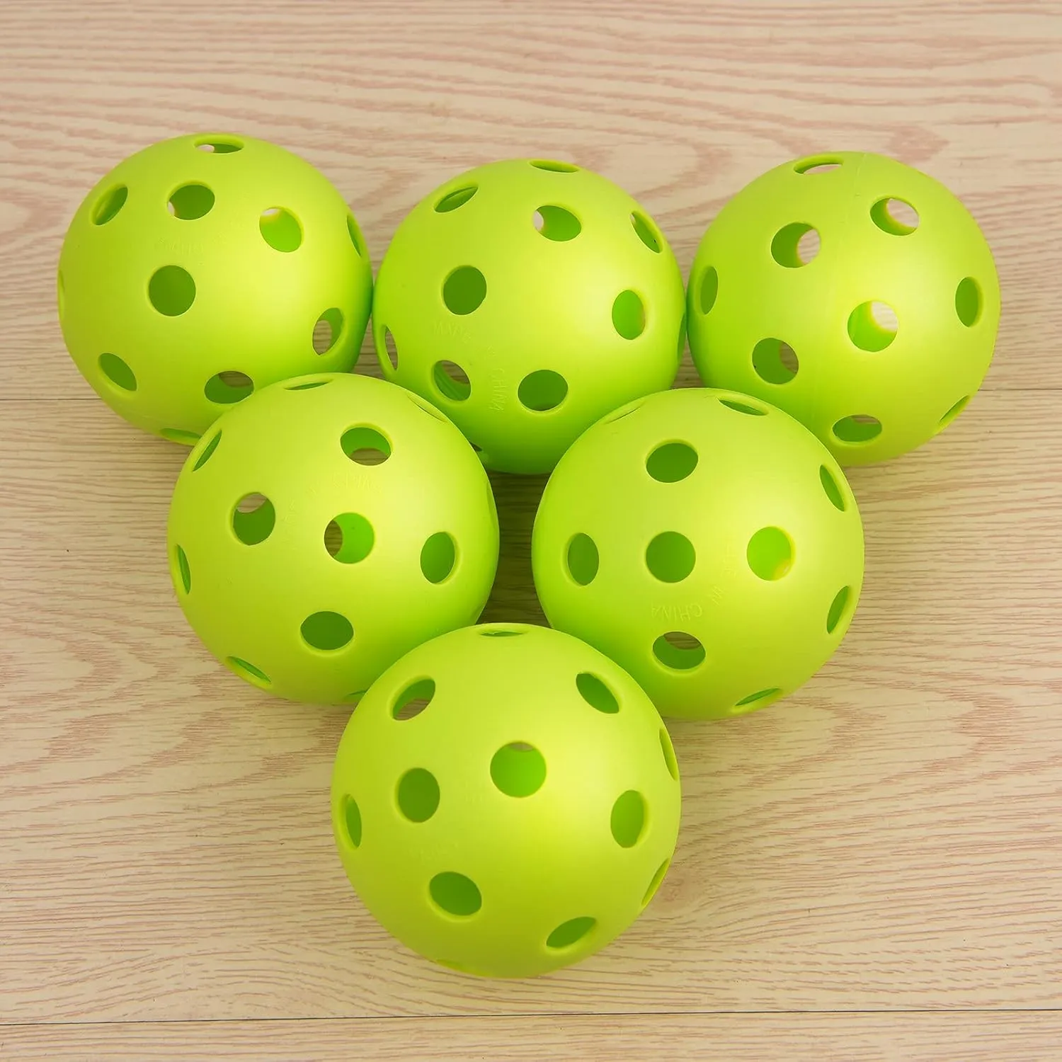 Coopay 24/80 Pack Baseball Practice Balls Plastic Training Balls Lightweight Hollow Softballs for Hitting, Baseball Training Indoor Outdoor Use