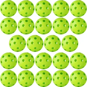 Coopay 24/80 Pack Baseball Practice Balls Plastic Training Balls Lightweight Hollow Softballs for Hitting, Baseball Training Indoor Outdoor Use