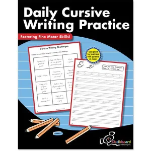 Daily Cursive Practice Workbook