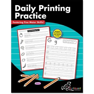 Daily Printing Practice Workbook