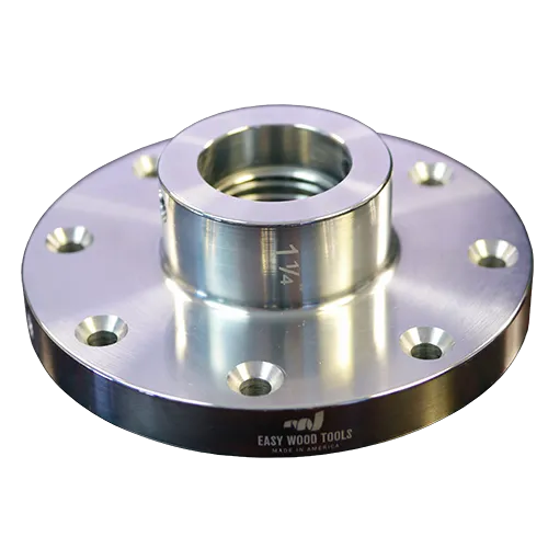 Easy Wood Tools - 1-1/4" - 8 TPI in 2-1/2", 3-1/2", or 4-1/2" Diameter Faceplate