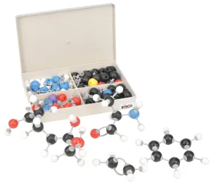 Eisco Labs Molecular Model Set - Biochemistry Student - 135 Pieces