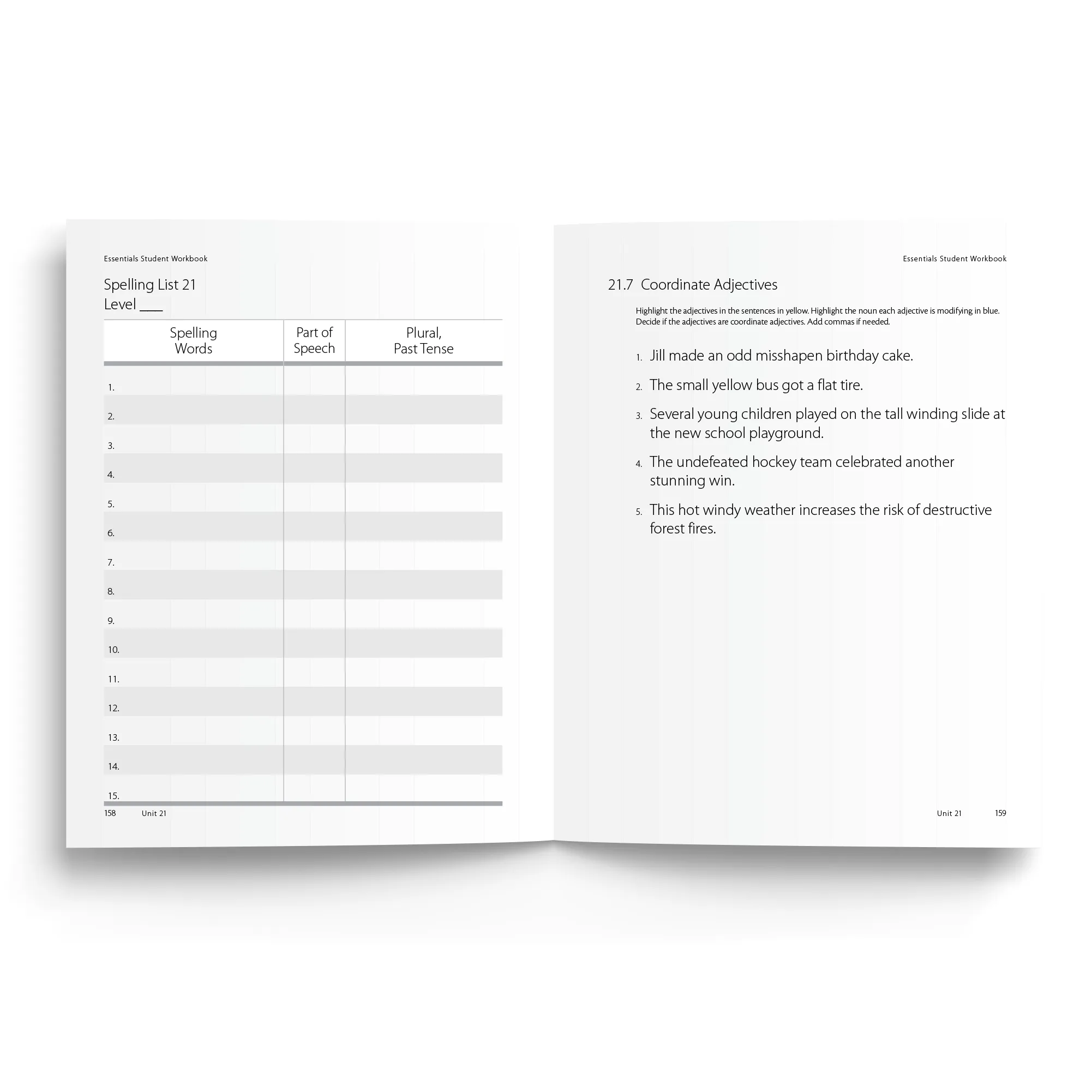 Essentials 16-22 Student Workbook