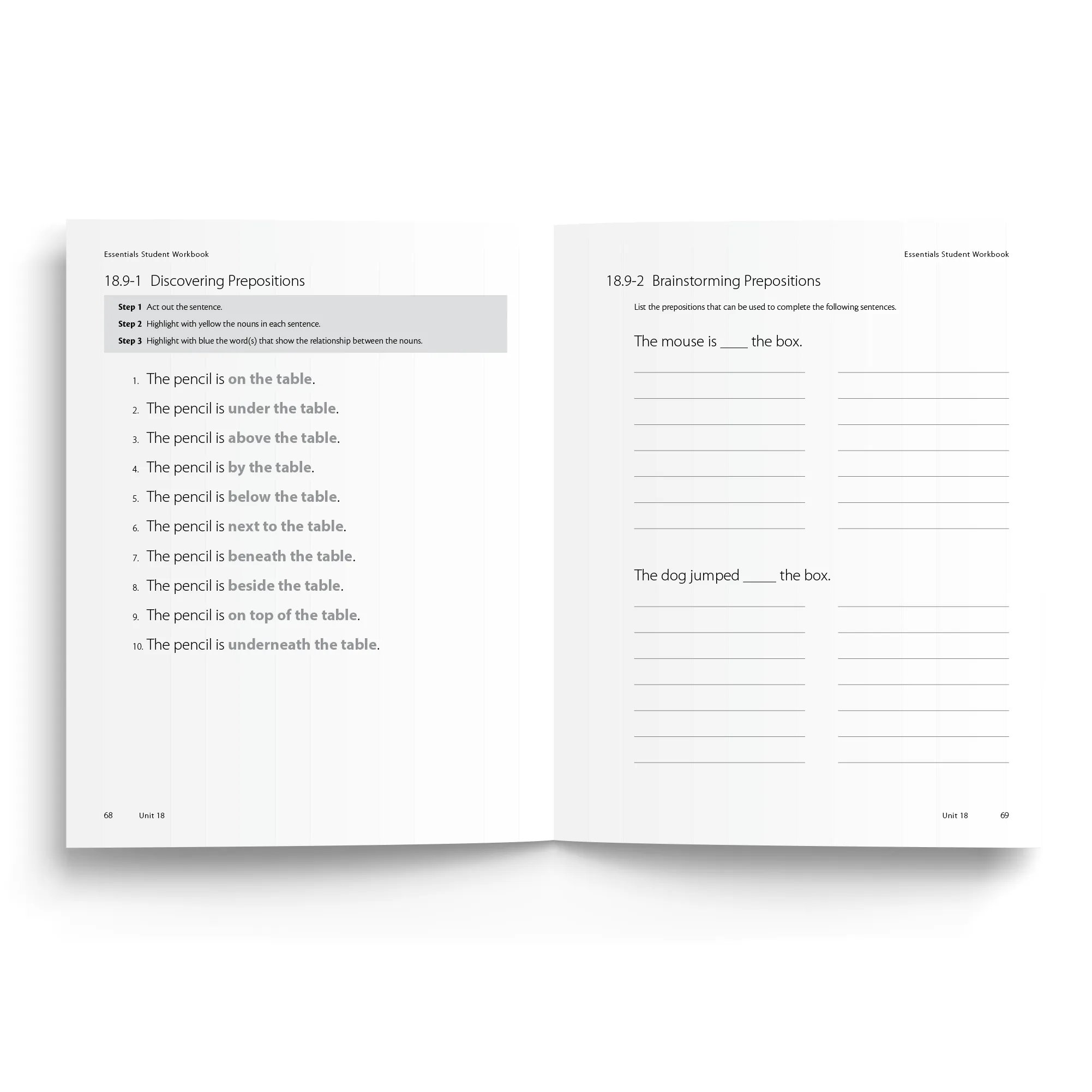 Essentials 16-22 Student Workbook
