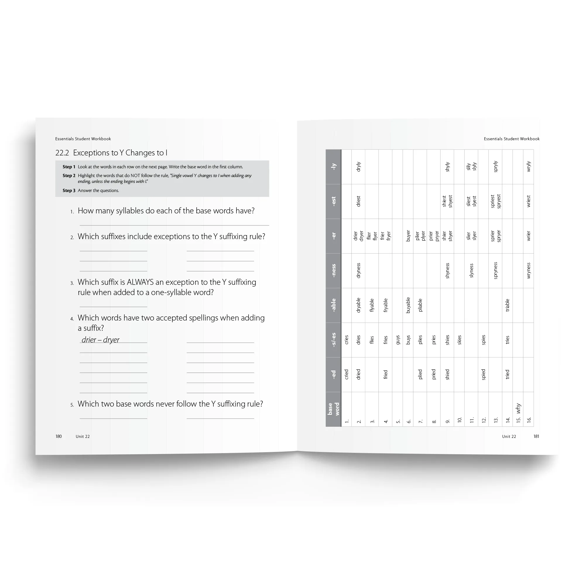 Essentials 16-22 Student Workbook