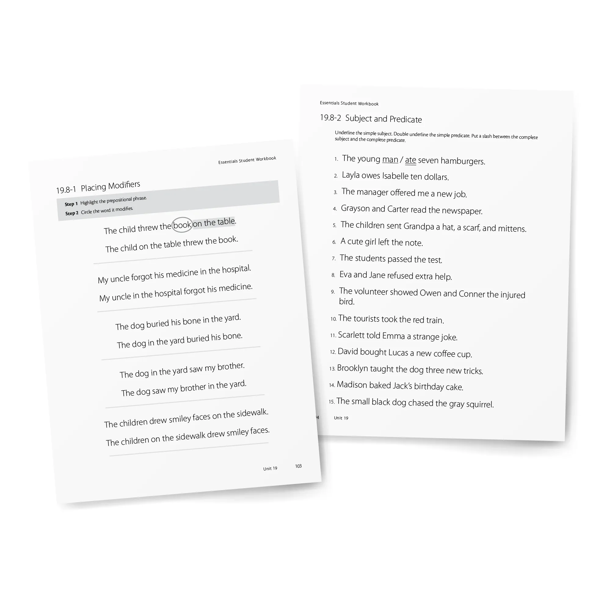 Essentials 16-22 Student Workbook