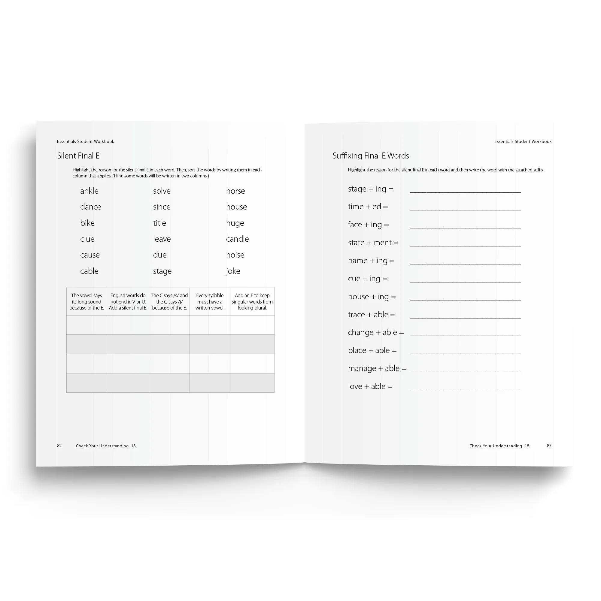 Essentials 16-22 Student Workbook
