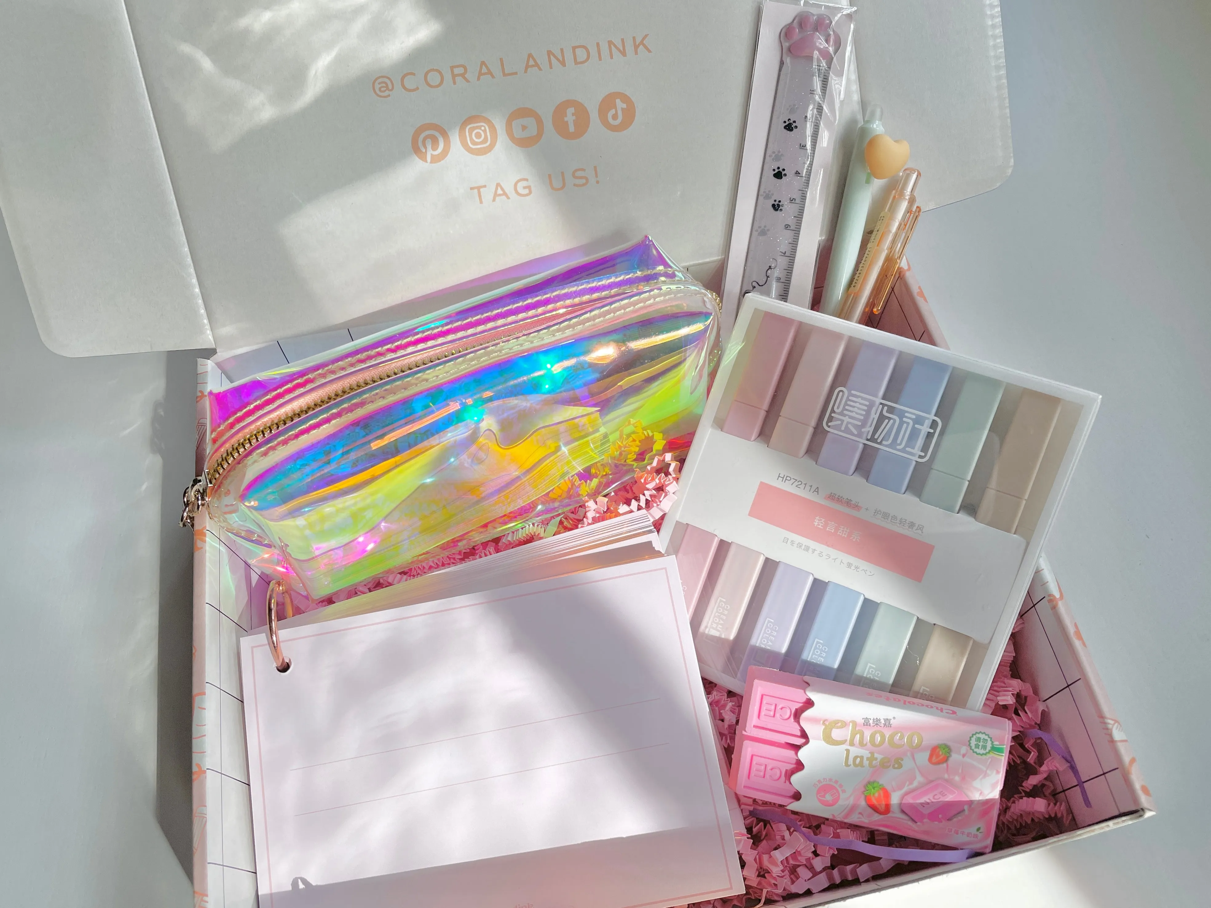Exam time stationery box