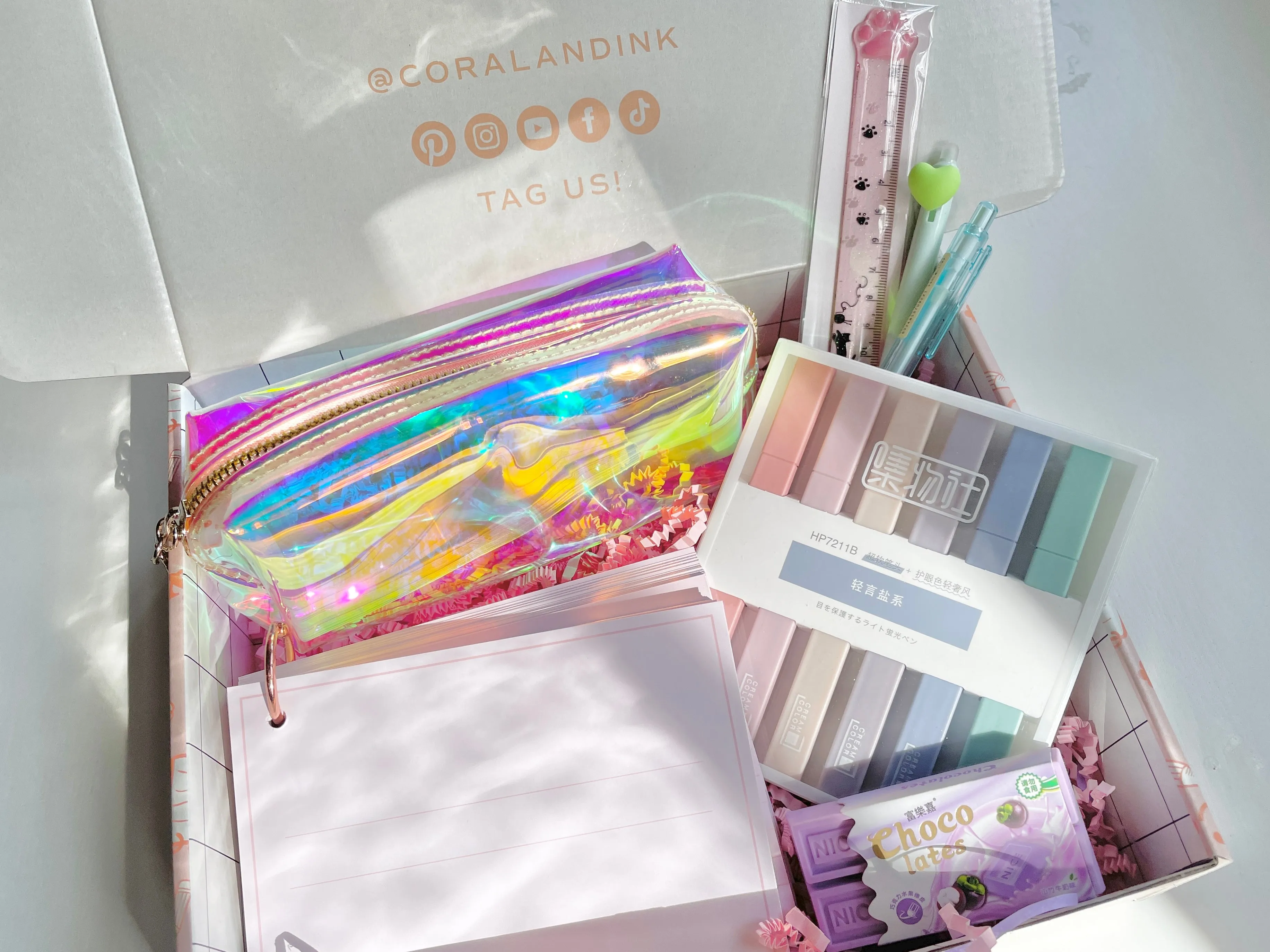 Exam time stationery box