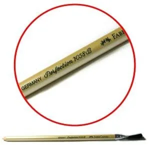 FABER-CASTELL ERASER STICK W/BRUSH-185800