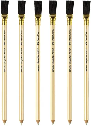 FABER-CASTELL ERASER STICK W/BRUSH-185800