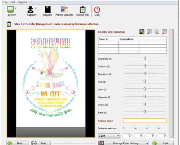 Advanced FOREVER TransferRIP Printing Software for OKI Printers - Enhanced Color Management and Efficiency