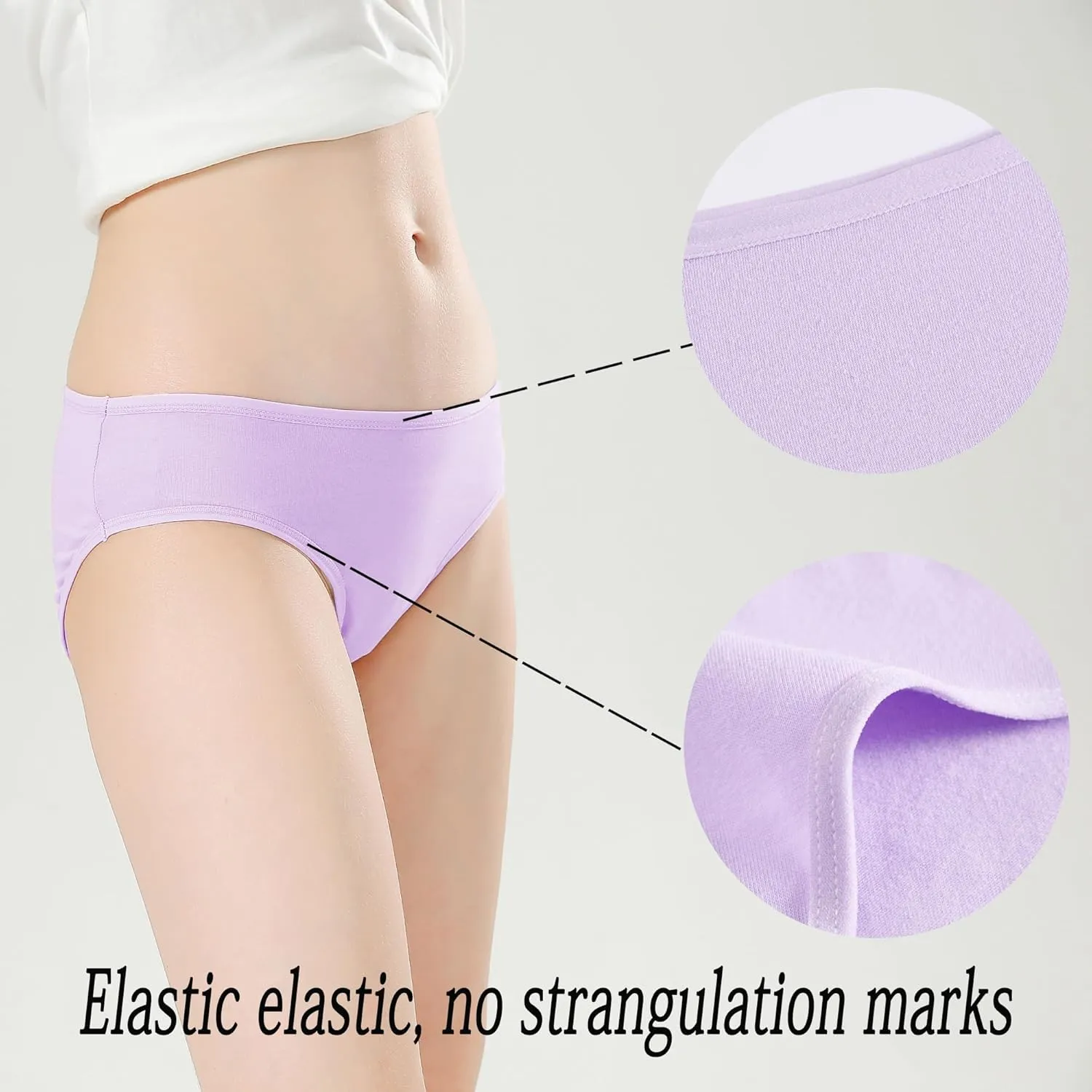 Girls Underwear Comfortable Panties for Teens Girls Briefs