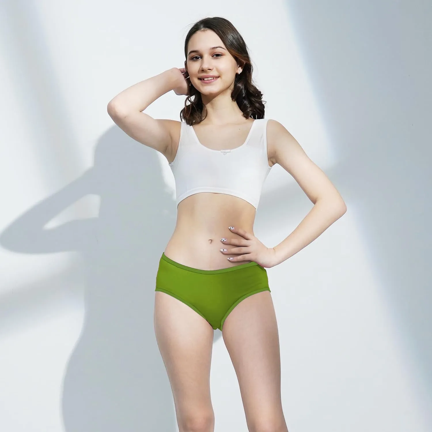 Girls Underwear Comfortable Panties for Teens Girls Briefs