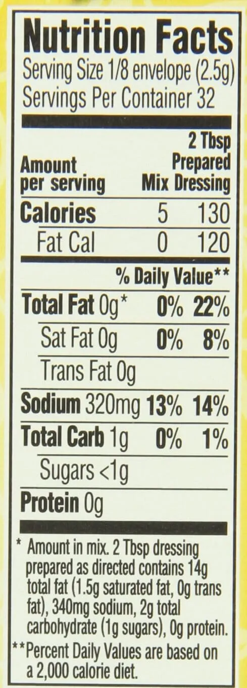 Good Seasons Dressing Mix, Best Before 07/2023