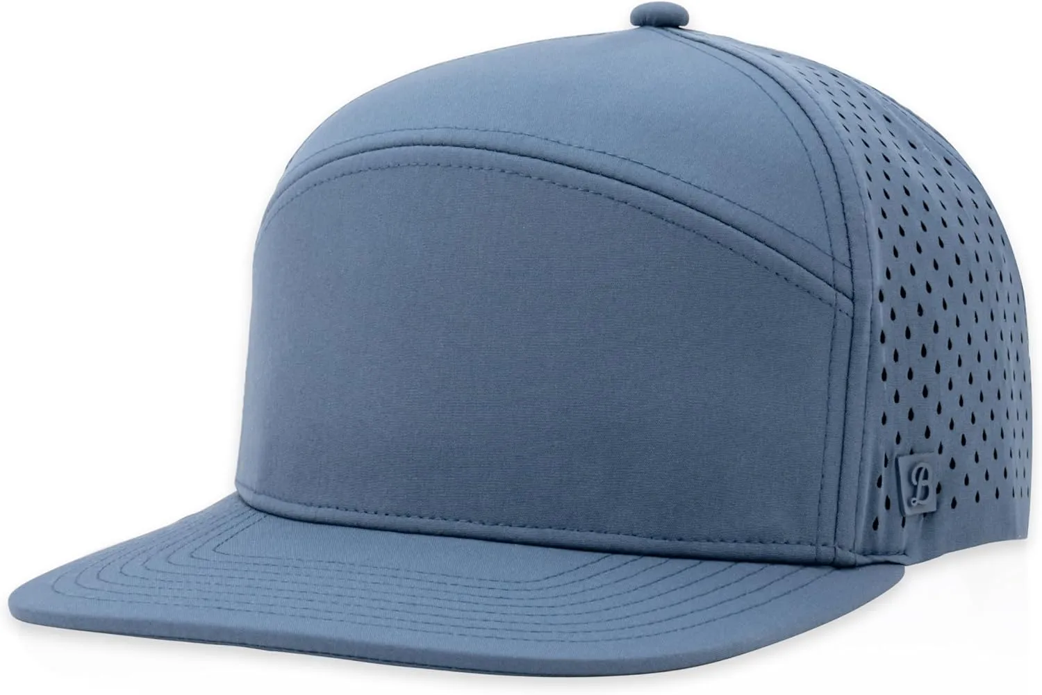 Gresham Flat Bill Hat | Water-Resistant | Snapback | Men & Women | Lightweight & Breathable | Performance Mesh