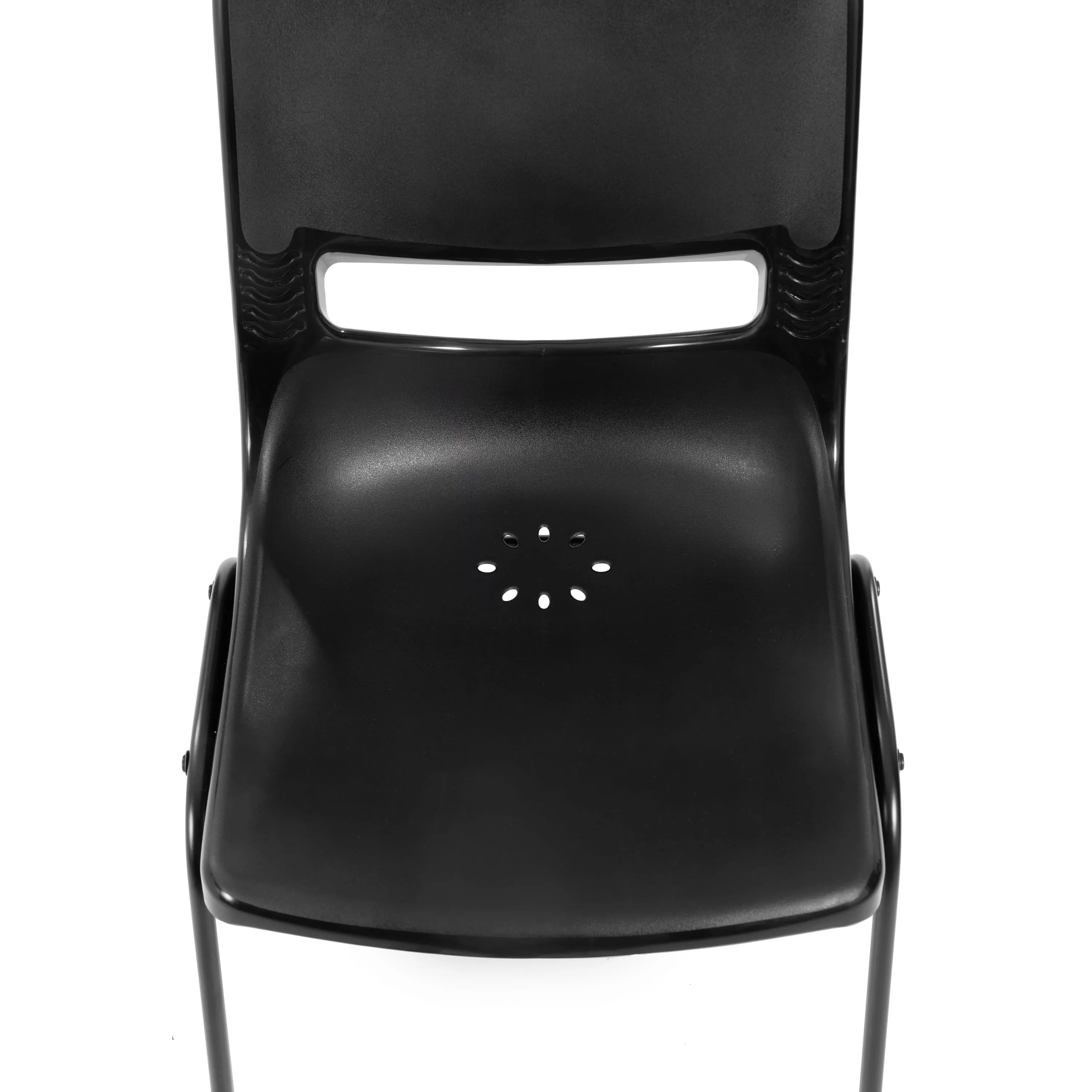 HERCULES Heavy-Duty Flex Comfort Stack Classroom Chair with Powder-Coated Frame with Ergonomic Back and Seat