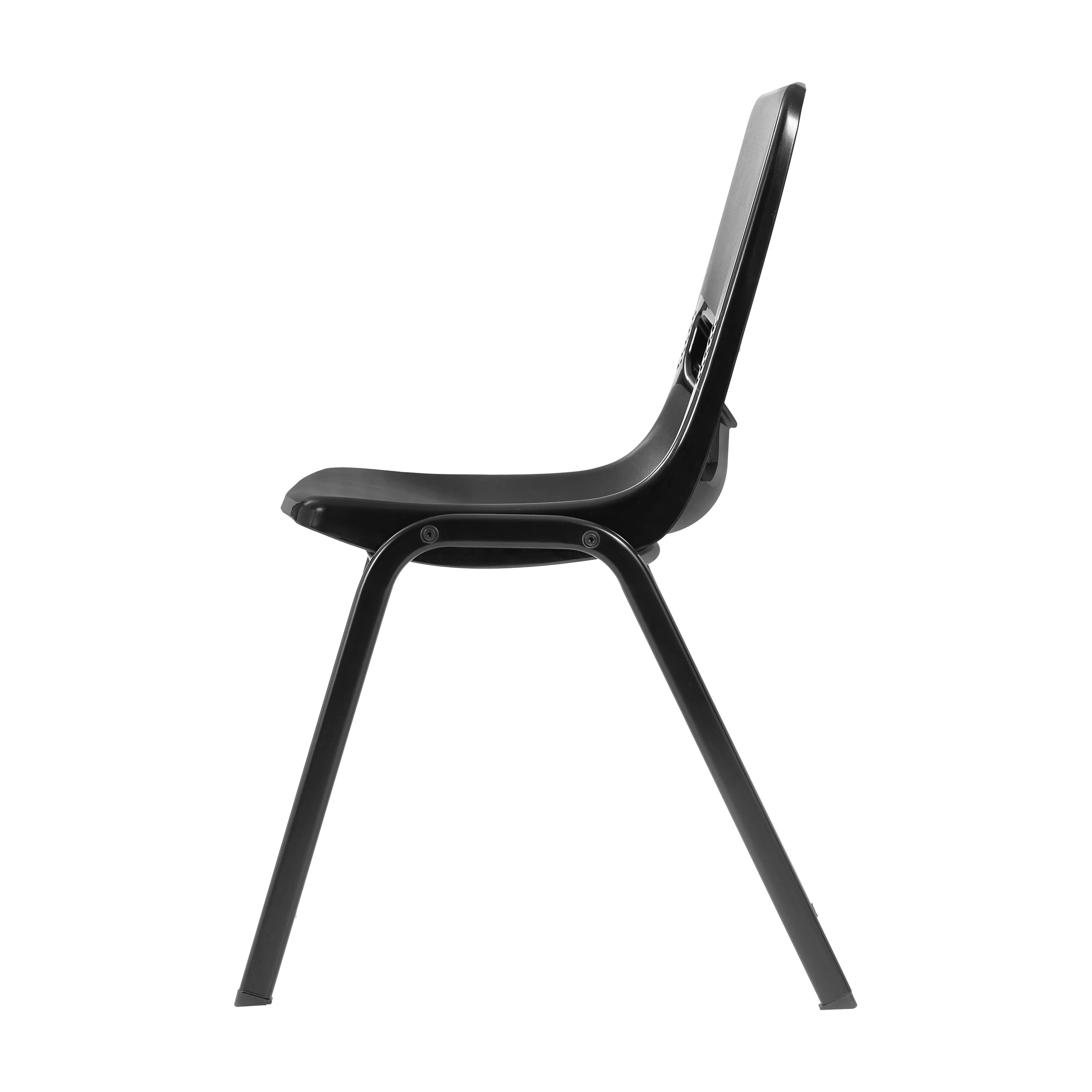 HERCULES Heavy-Duty Flex Comfort Stack Classroom Chair with Powder-Coated Frame with Ergonomic Back and Seat