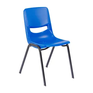 HERCULES Heavy-Duty Flex Comfort Stack Classroom Chair with Powder-Coated Frame with Ergonomic Back and Seat