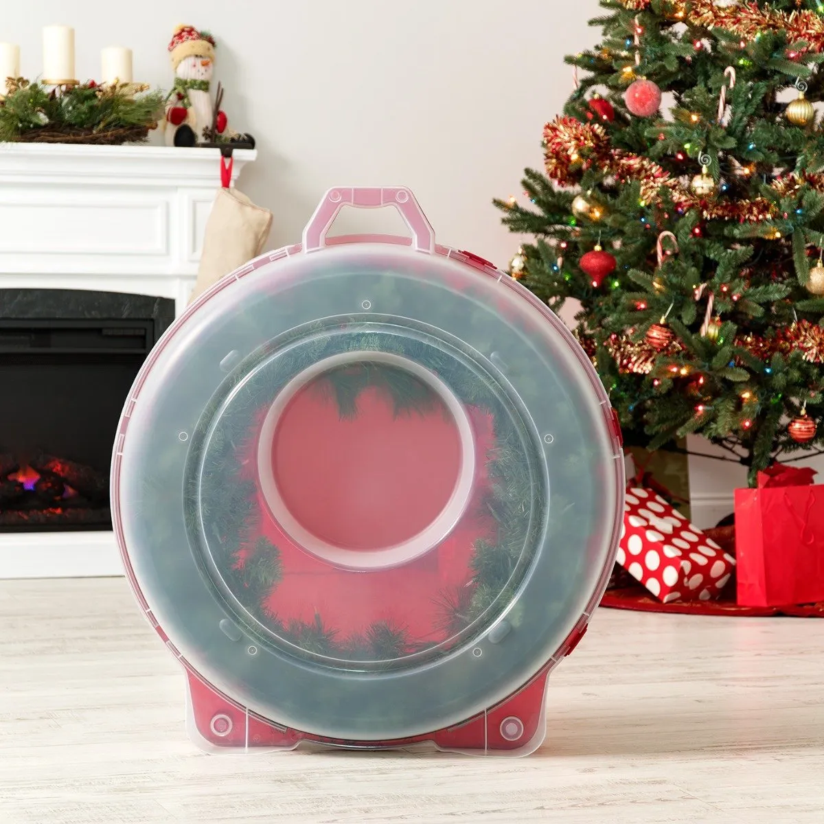 Holiday 30-inch Wreath Storage Box