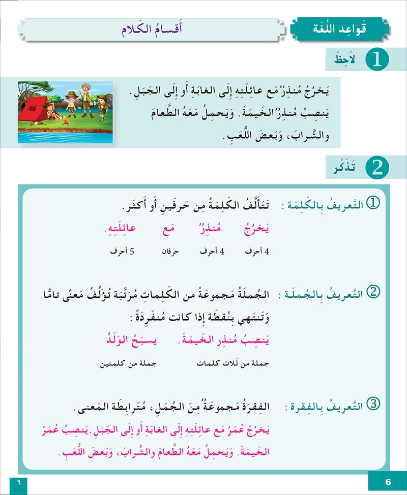 I Love and Learn the Arabic Language Workbook: Level 4 أحب و أتعلم اللغة العربية كتاب التمارين