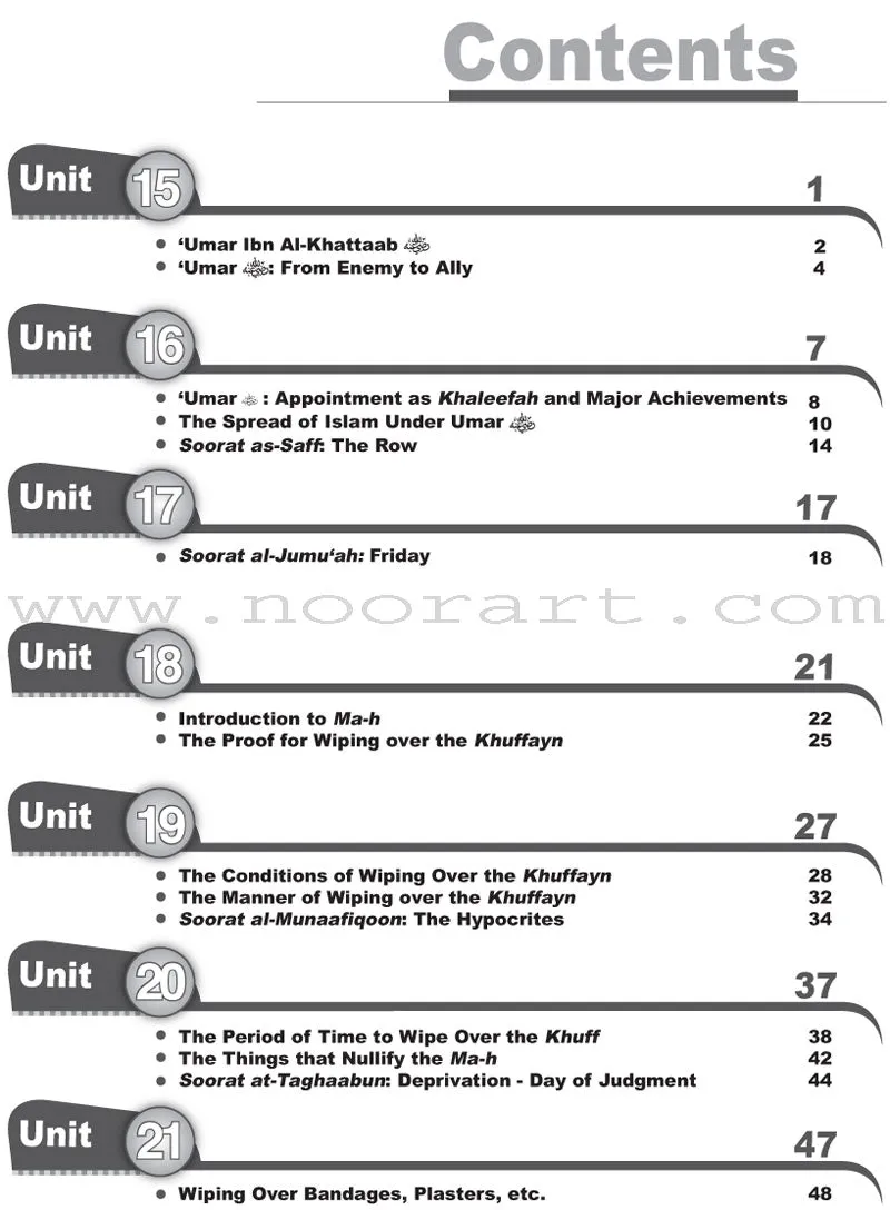 ICO Islamic Studies Workbook: Grade 5, Part 2