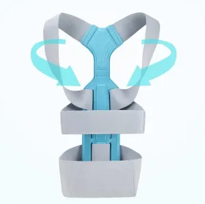 Invisible Chest Orthopedic Device Back Brace Supports Waist Belt Spine Support Men Women Breathable Corset(M Code)