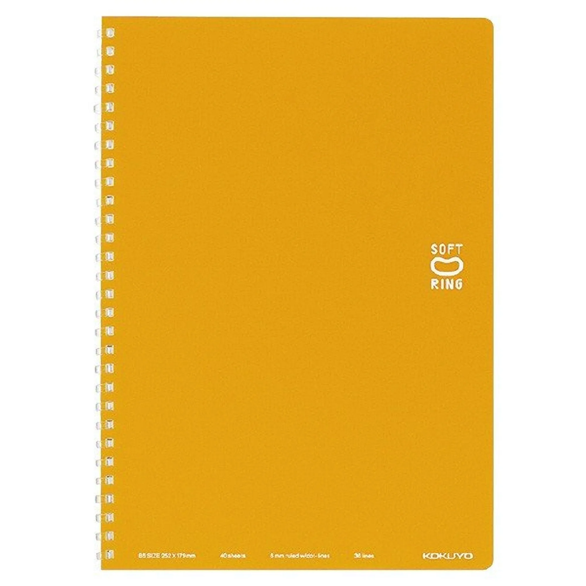 Kokuyo B5 Soft Ring VIOLET Notebook Dotted Line 6mm Rule | 40 Sheets SV301