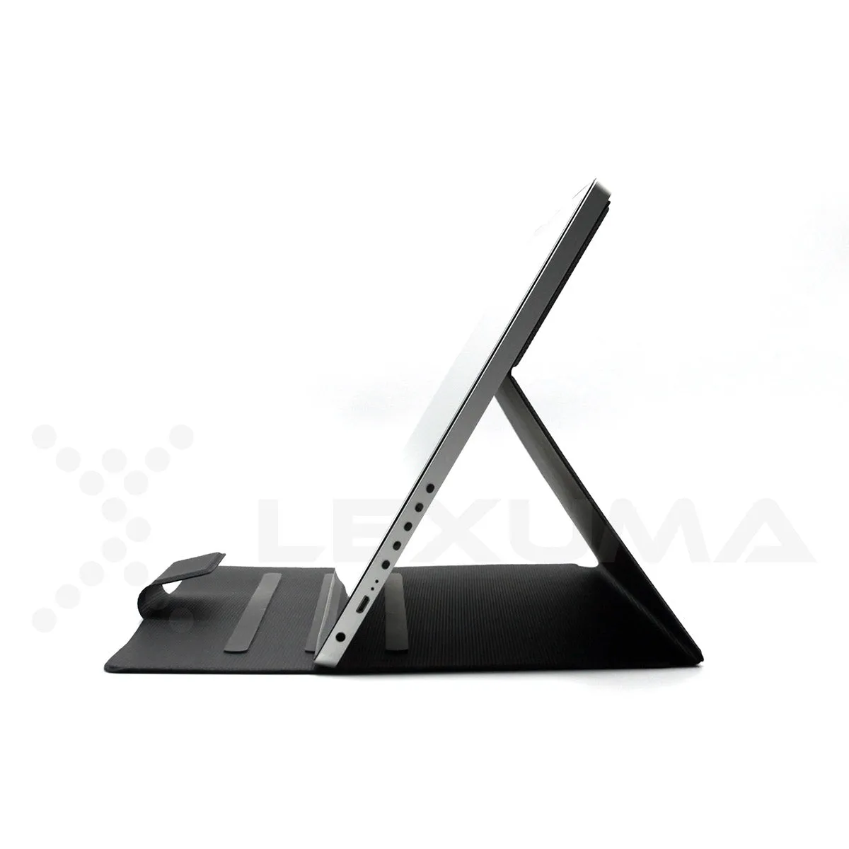 Lexuma XScreen Plus - 1080P Portable Monitor 15.6" Metallic Case Touch Screen IPS Ultra Slim Type-C HDMI with Built-in Battery