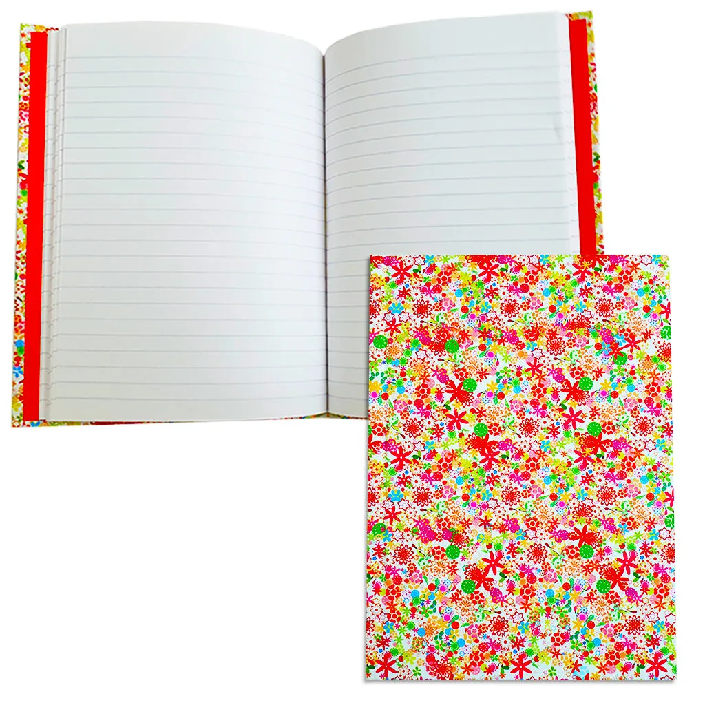 LIGHT DESIGN HARD COVER NOTEBOOK SINGLE LINE A5 100SHEETS