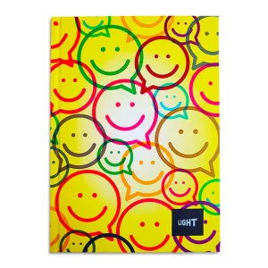 LIGHT® HARD COVER NOTEBOOK SINGLE LINE, A5 - MODEL 1