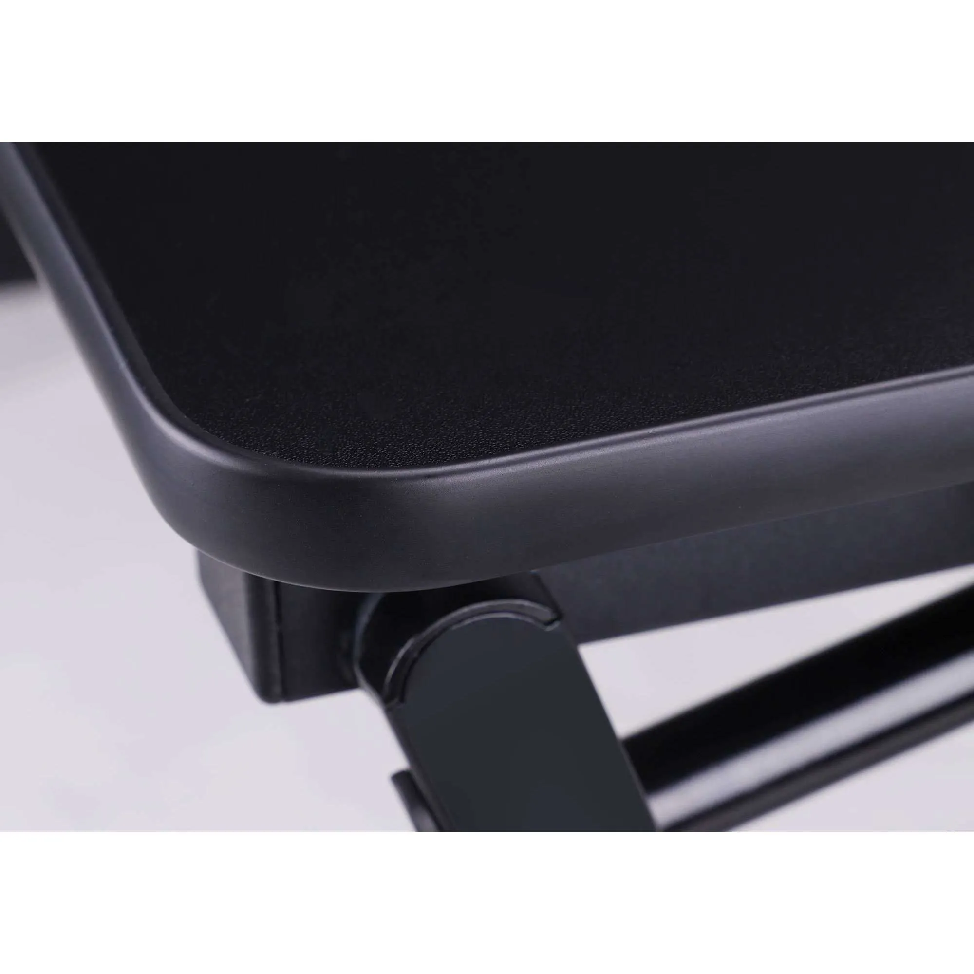 Lorell/Rocelco 37” Deluxe Height Adjustable Standing Desk Converter | Dual Monitor Gas Spring | Large Retractable Keyboard Tray | R DADRB, R DADRG